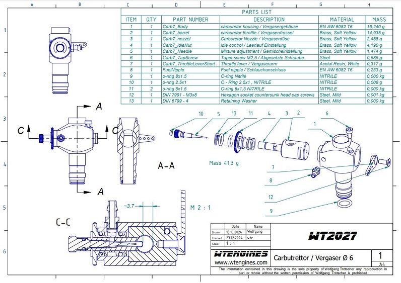 Beispielzeichnung / Example drawing